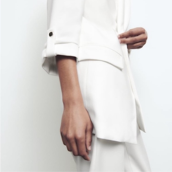 zara rolled up blazer blogger fav - Picture 5 of 10